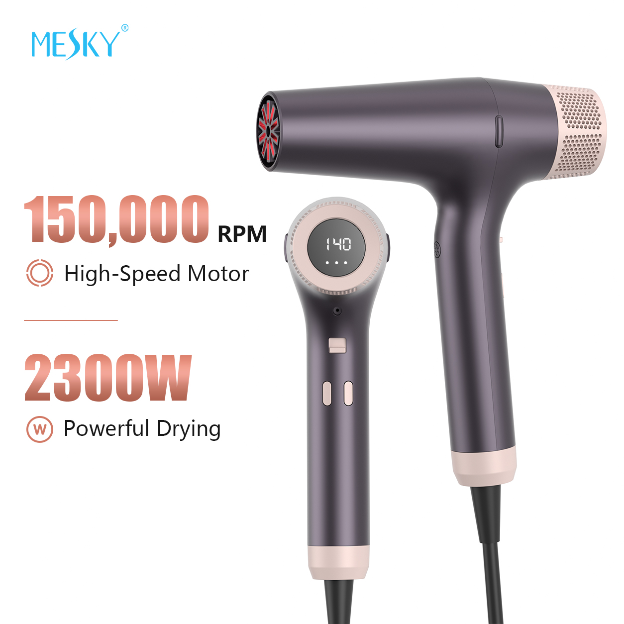 How much electricity does 220 volt hair dryer use?