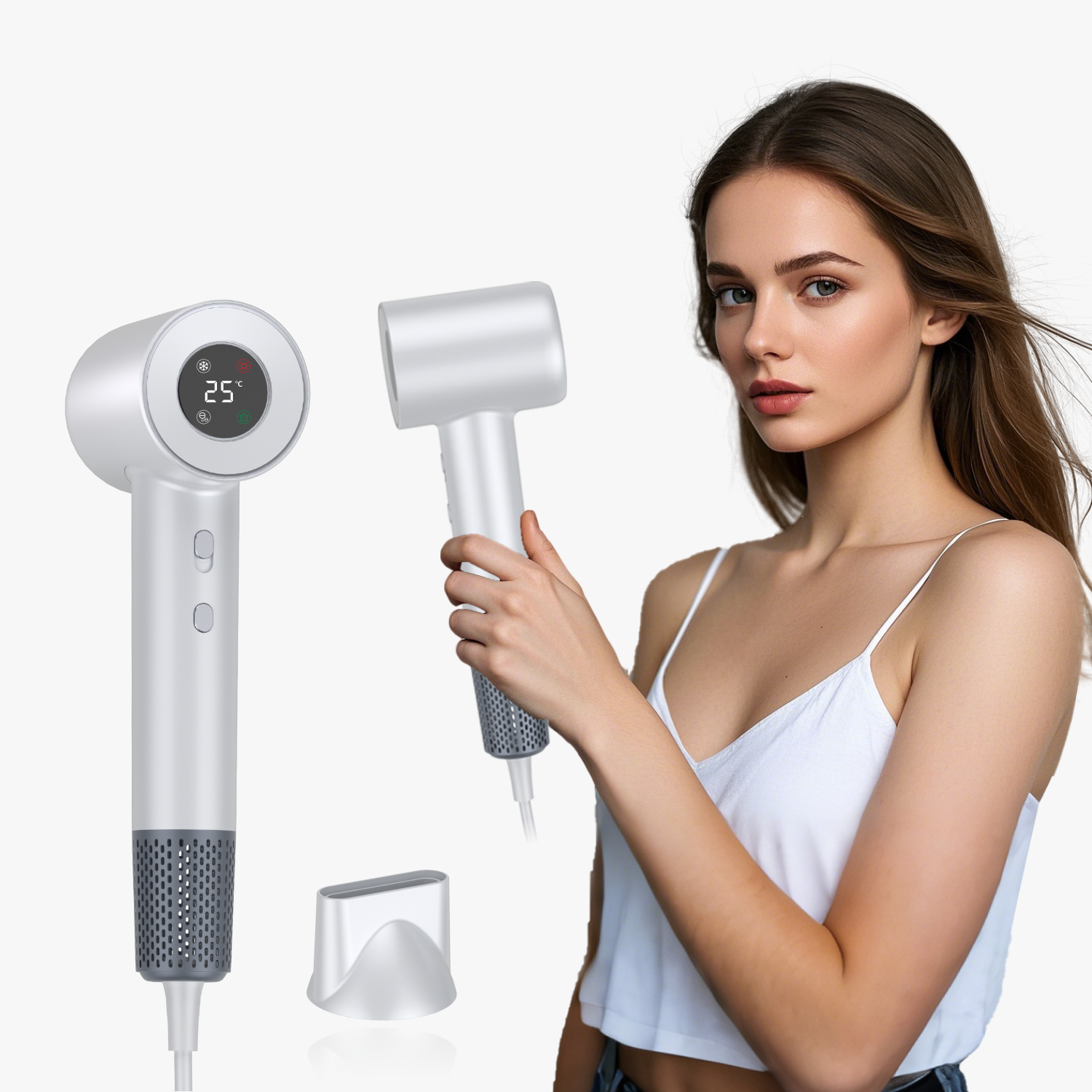 How to Straighten Hair with a Tourmaline Blow Dryer? How to Straighten Hair with a Tourmaline Blow Dryer?