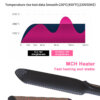 Flat iron MCH heater with 30-second rapid heat-up