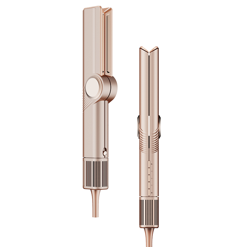 Mesky Wet to Dry Hair Straightener in Elegant Gold Color