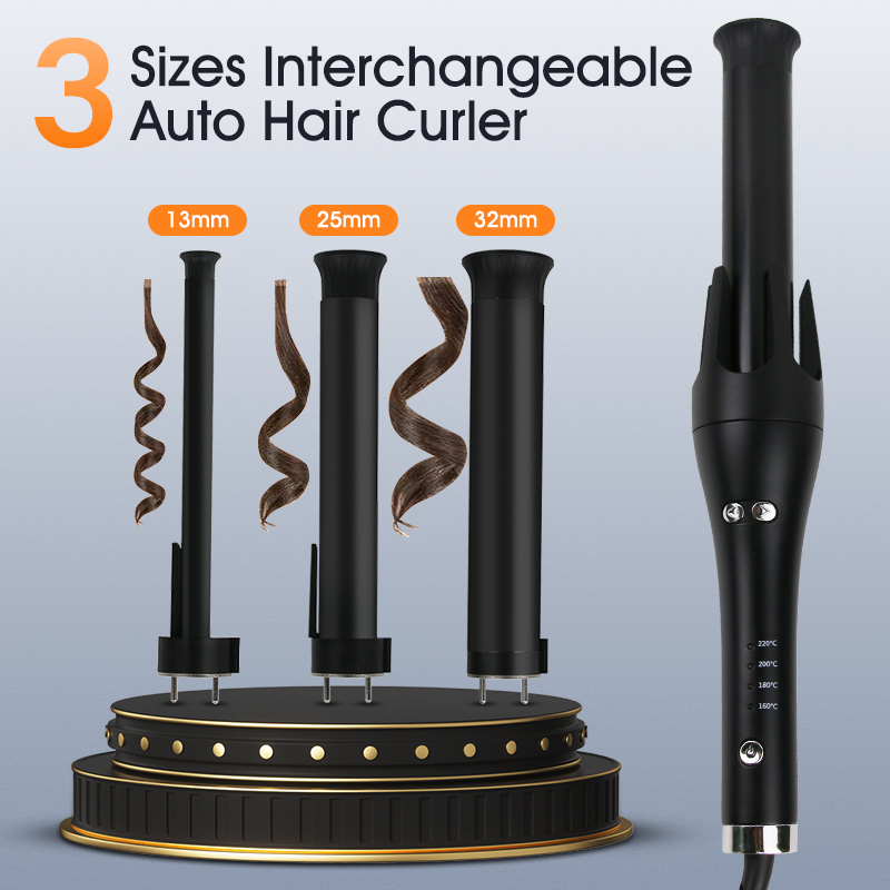 how to use automatic hair curler?