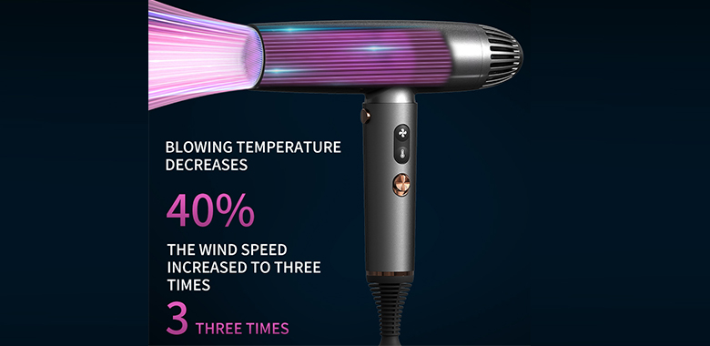 how to turn on hair dryer?