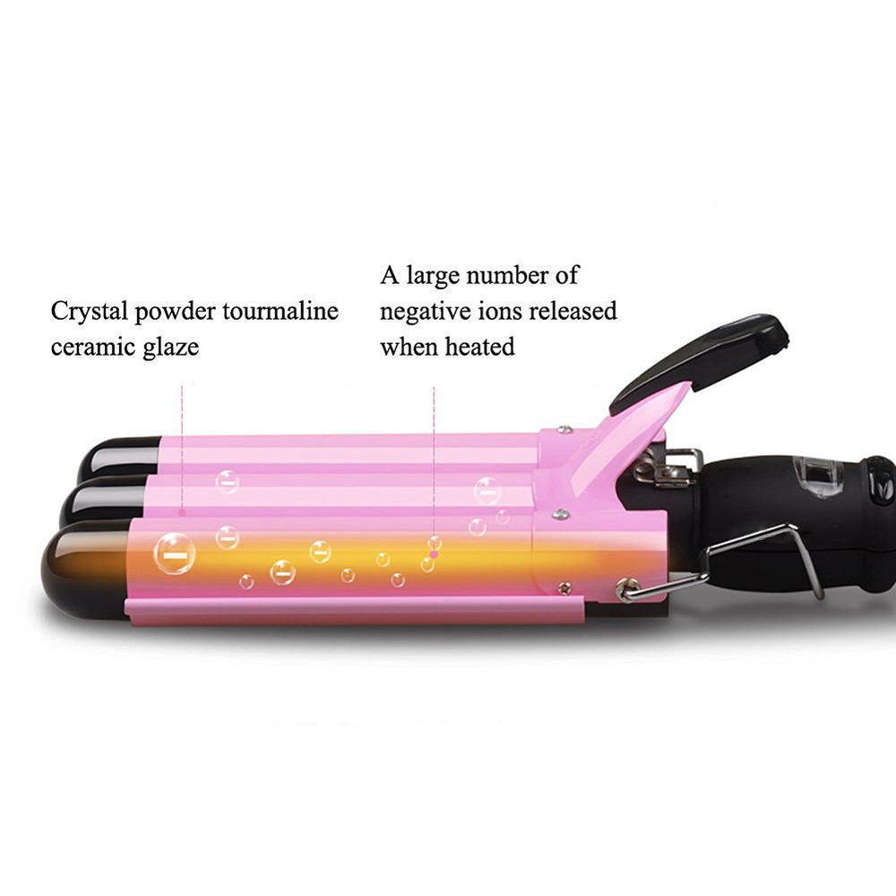Mesky OEM customized 3 barrel curling iron wholesale