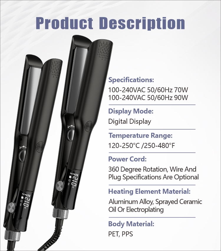 Mesky Wholesale Ceramic Flat Iron for Hair Styling