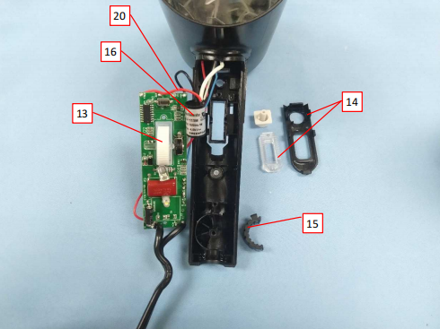Heating system and airflow structure of MESKY hair dryer designed to meet UL 859 safety standards