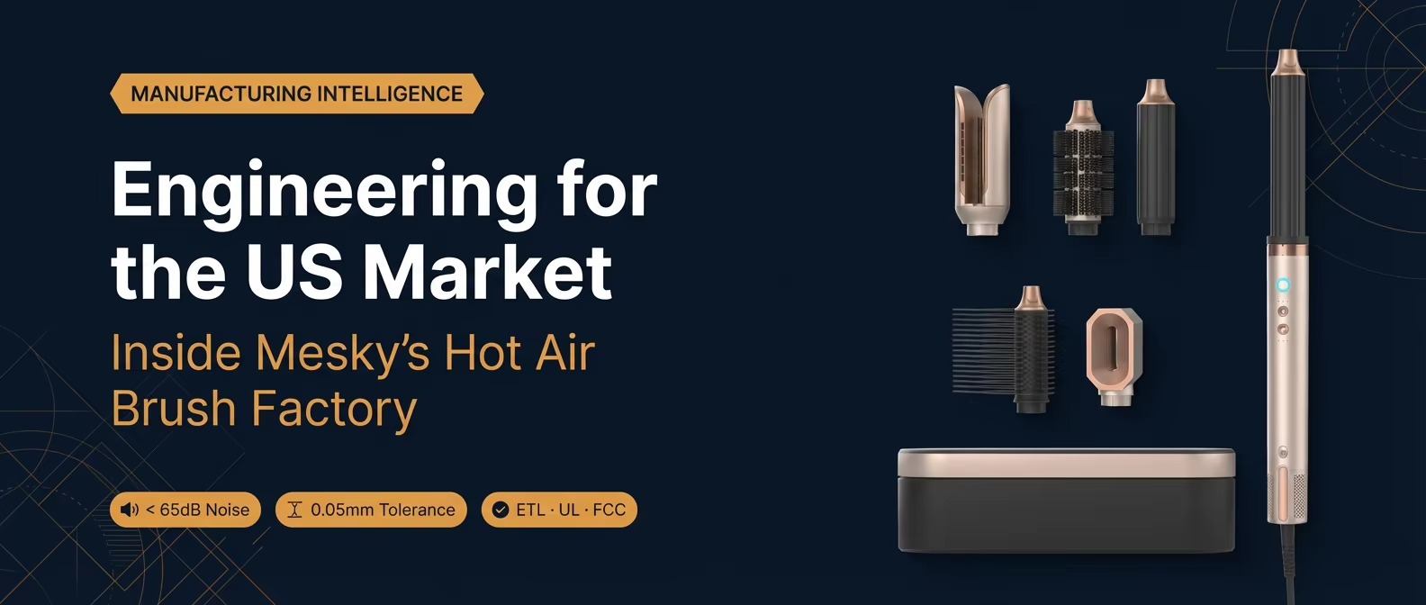 Inside the Factory: How Mesky Engineered a €4M Hot Air Brush from the Ground Up